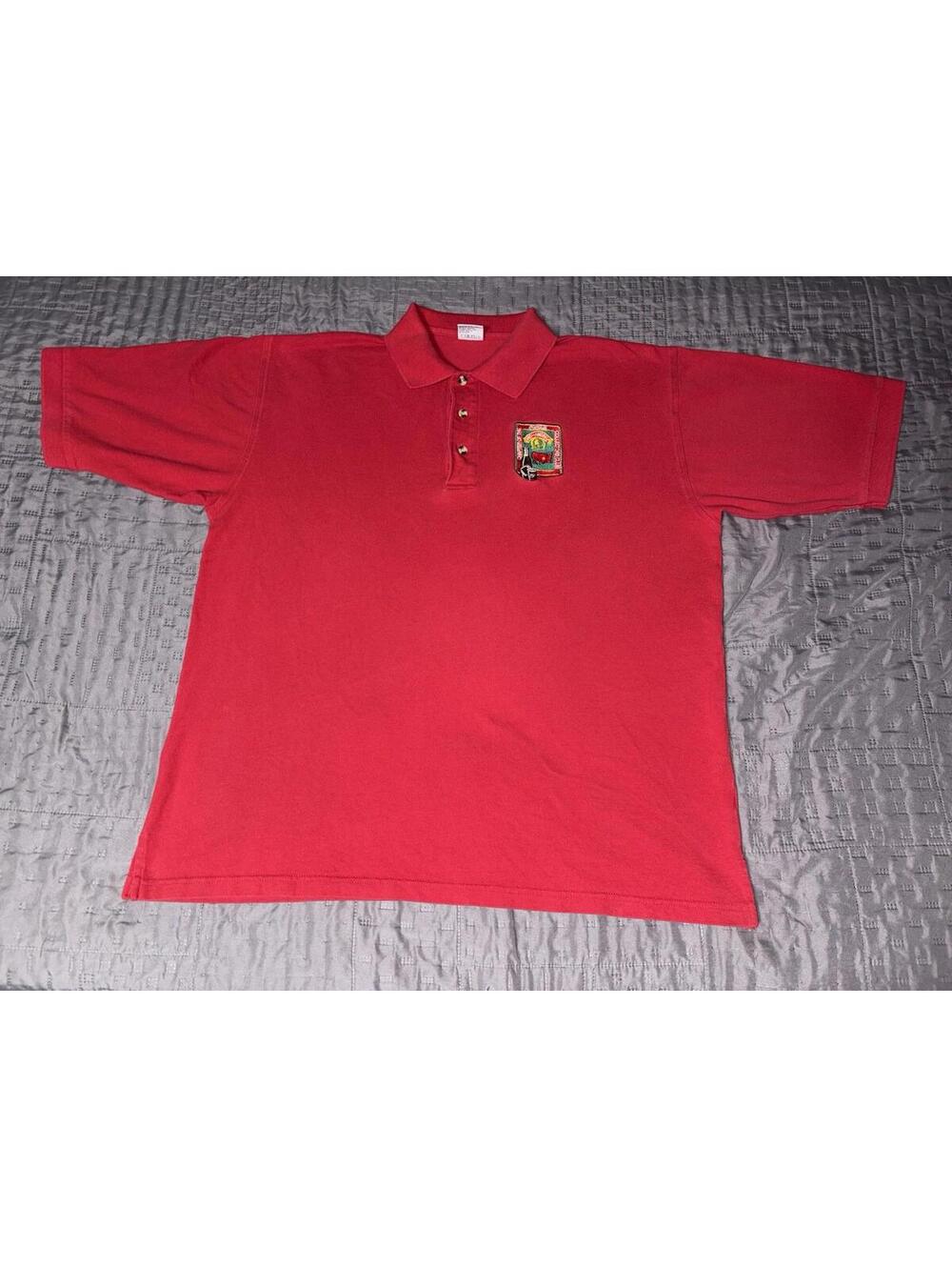 Port & Company Vintage Coca-Cola Mid-America Collectors Club Polo Shirt XL